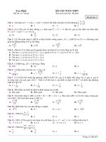 Đề ôn thi thpt toán (642)