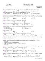 Đề ôn thi thpt toán (305)