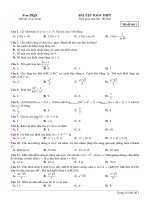 Đề ôn thi thpt toán (121)