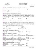 Đề ôn thi thpt toán (170)
