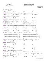 Đề ôn thi thpt toán (92)