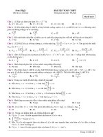 Đề ôn thi thpt toán (601)