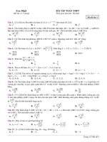 Đề ôn thi thpt toán (822)