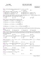 Đề ôn thi thpt toán (260)