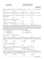 Đề ôn thi thpt toán (182)