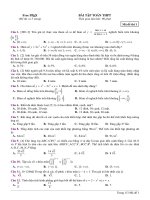 Đề ôn thi thpt toán (257)
