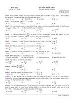 Đề ôn thi thpt toán (476)