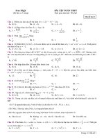 Đề ôn thi thpt toán (172)