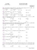 Đề ôn thi thpt toán (129)