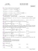 Đề ôn thi thpt toán (522)