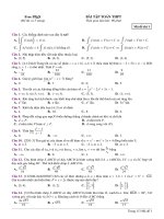 Đề ôn thi thpt toán (582)