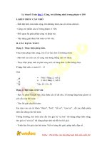 Ly thuyet toan lop 1 cong tru khong nho trong pham vi 100