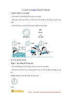 Ly thuyet toan lop 1 dong ho thoi gian