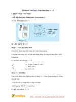 Ly thuyet toan lop 1 phep cong dang 14 3