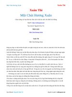 Một Chút Hương Xuân - Xuân Thi.docx