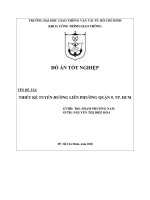 Tài Liệu Kỹ Thuật Công Trình Giao Thông Thiết Kế Tuyến Đường Liên Phường Quận 9, Tp. Hcm - Copy.pdf