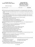 Đề ôn thi thpt môn lịch sử (5)