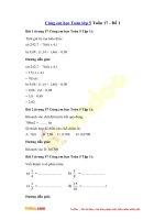 Cung em hoc toan lop 5 tuan 17 de 1