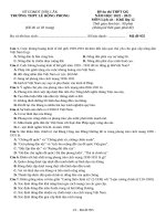 Đề ôn thi thpt môn lịch sử (12)