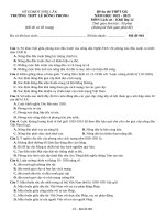 Đề ôn thi thpt môn lịch sử (18)