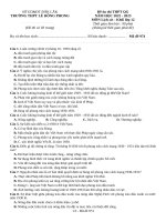 Đề ôn thi thpt môn lịch sử (1)