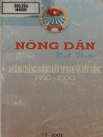 Lịch sử nông dân Ninh Thuận -  những chặng đường đấu tranh và xây dựng (1930 - 2000): Phần 1