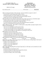 Đề ôn thi lịch sử 10 (13)