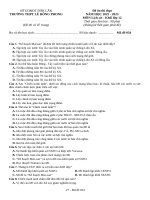 Đề ôn thi lịch sử 12 (2)