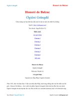 Ơgiêni grăngđê   honoré de balzac