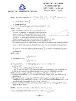 De thi thu toan vao lop 10 lan 2 nam 2023 2024 truong luong the vinh ha noi