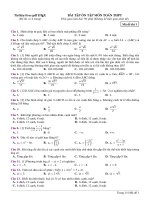 Đề ôn thi thpt toán 12 (186)