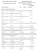 De giua ki 2 toan 10 nam 2022 2023 truong thpt nguyen gia thieu ha noi