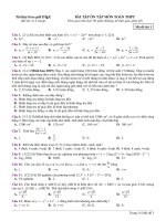 Đề ôn thi thpt toán 12 (390)