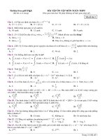 Đề ôn thi thpt toán 12 (191)