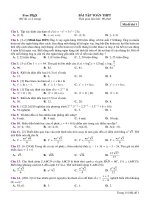 Đề ôn thi thpt toán 12 (410)