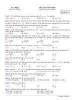 Đề ôn thi thpt toán 12 (612)