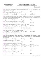 Đề ôn thi thpt toán 12 (194)