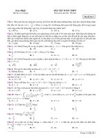 Đề ôn thi thpt toán 12 (617)