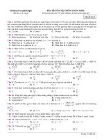 Đề ôn thi thpt toán 12 (392)