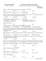 Đề ôn thi thpt toán 12 (605)