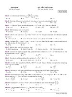 Đề ôn thi thpt toán 12 (615)