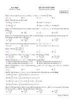 Đề ôn thi thpt toán 12 (401)