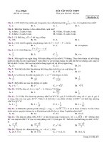 Đề ôn thi thpt toán 12 (402)