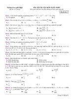 Đề ôn thi thpt toán 12 (188)