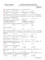 Đề ôn thi thpt toán 12 (607)