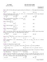 Đề ôn thi thpt toán 12 (606)