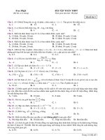 Đề ôn thi thpt toán 12 (605)