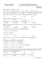 Đề ôn thi thpt toán 12 (200)