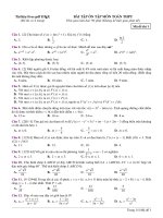 Đề ôn thi thpt toán 12 (585)