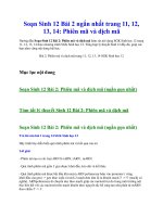 Soạn sinh 12 bài 2 ngắn nhất trang 11, 12, 13, 14  phiên mã và dịch mã